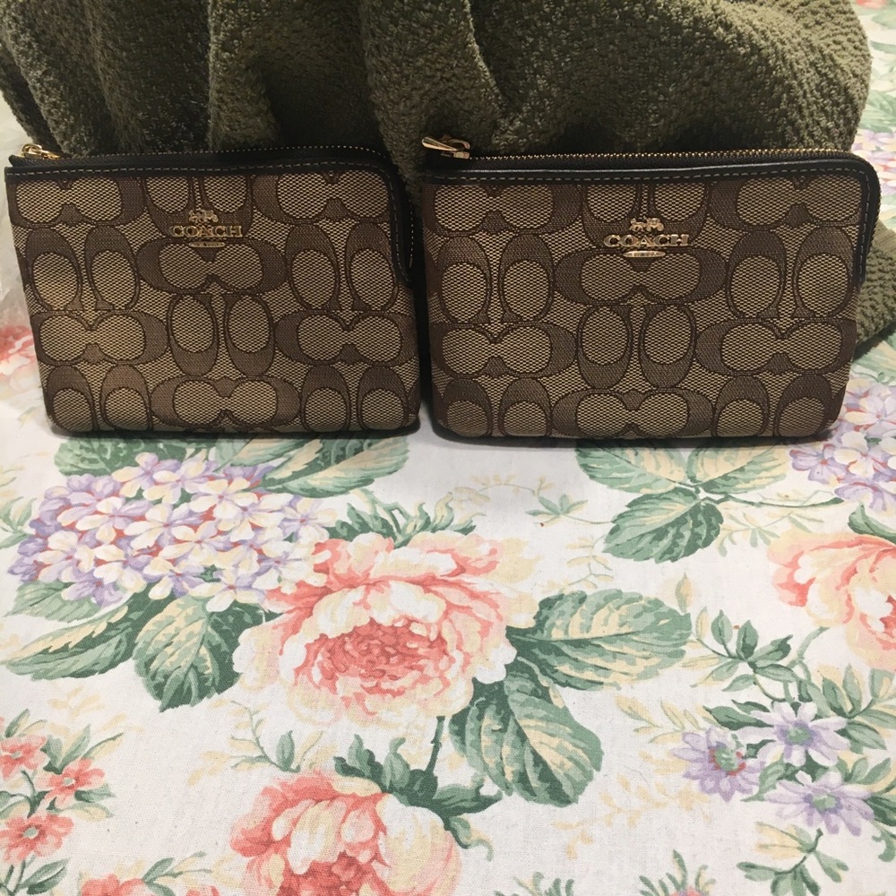 Authentic Small Coach pouches
